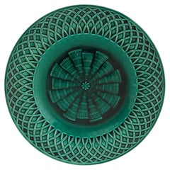 Minton English Majolica Plate, c.1860