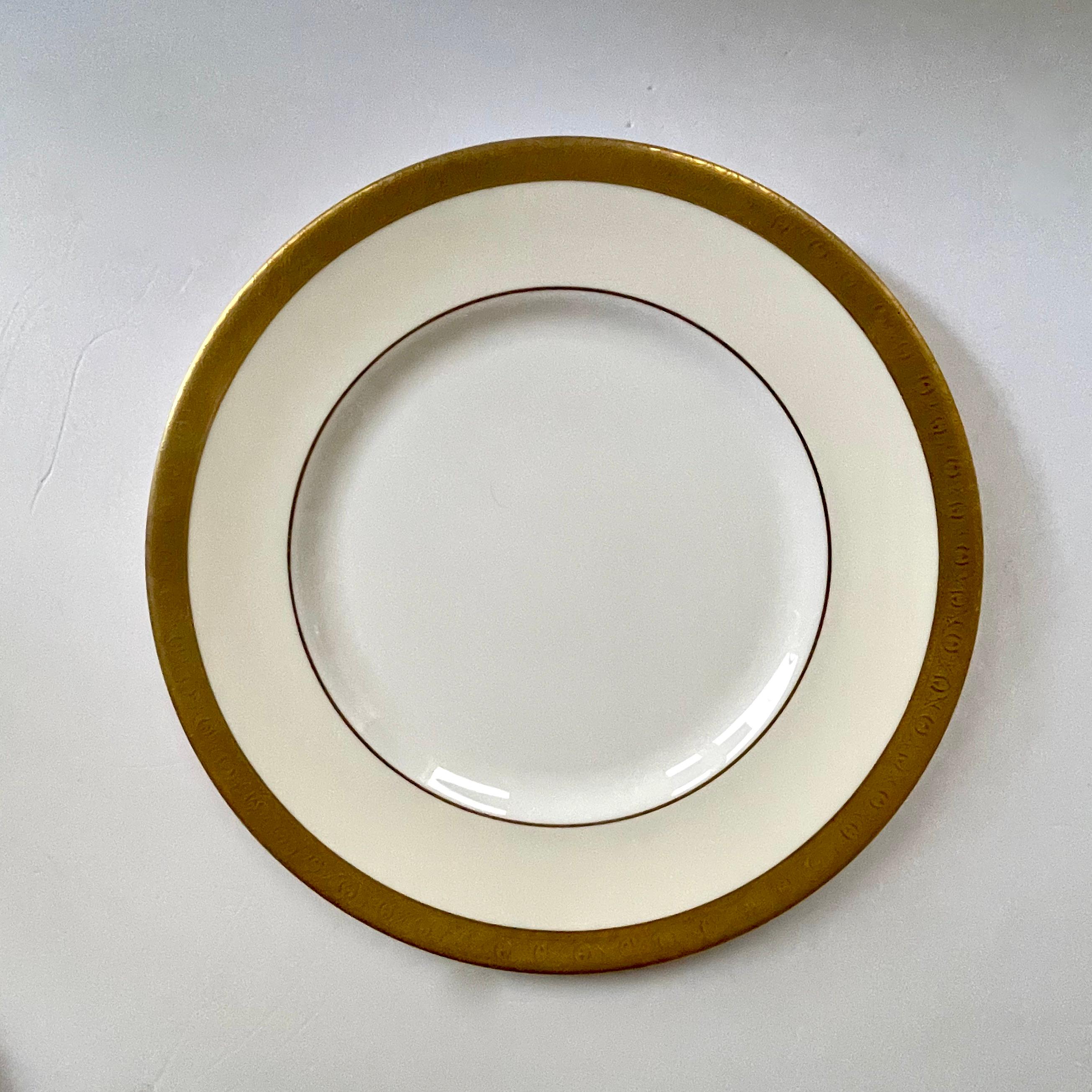Minton Fine Bone China Gold Plated 115 Piece Buckingham Dinner Service 4