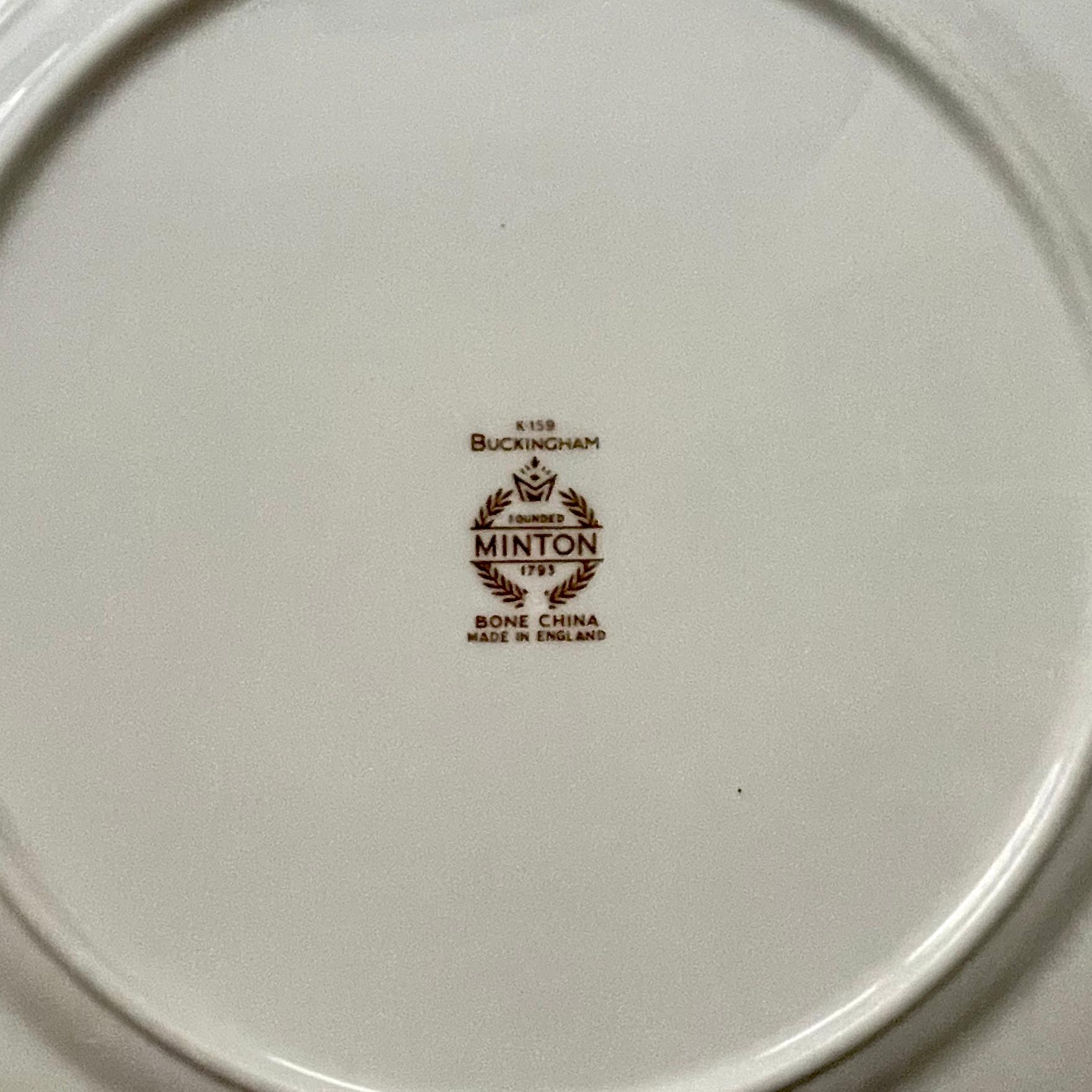 minton buckingham bone china