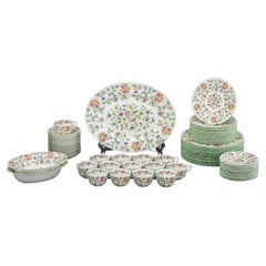 Servizio da tavola in porcellana Minton “Haddon Hall” per 14 persone