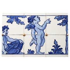Minton Hollins 19th Century Renaissance Style Tiled Frieze