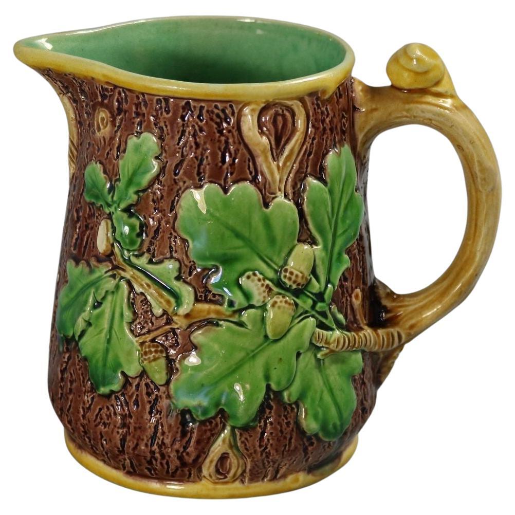 Jarra/jarra de bellota y caracol Minton Majolica