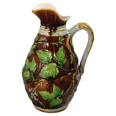 Minton Majolica Blackberry Jug