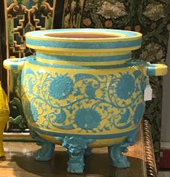 Minton Majolica Chinese Style Planter