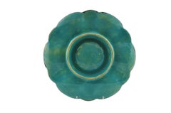 Minton Majolica Cobalt Oyster Plate