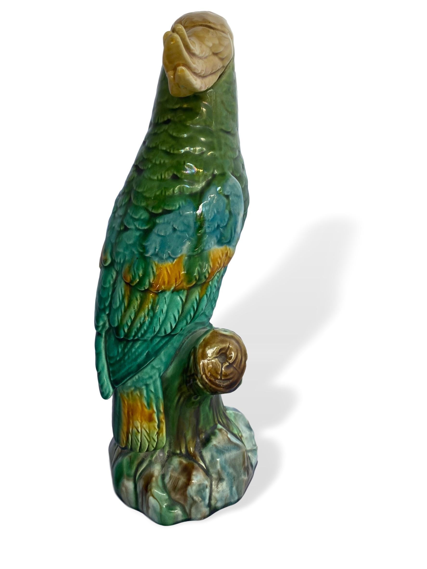 parrot figurines island questaway