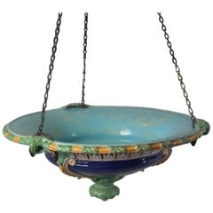 Minton Majolica Hanging Basket