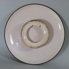 Piatto da parete in maiolica Minton Landscape Scene di Edouard Rischgitz