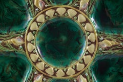 Minton Majolica "Malachite" Oyster Place