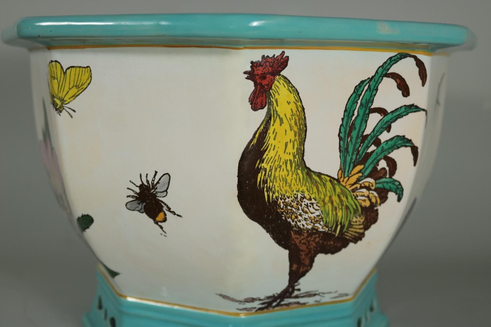 Minton Majolica 'Naturalist' Jardiniere by W.S Coleman For Sale 5