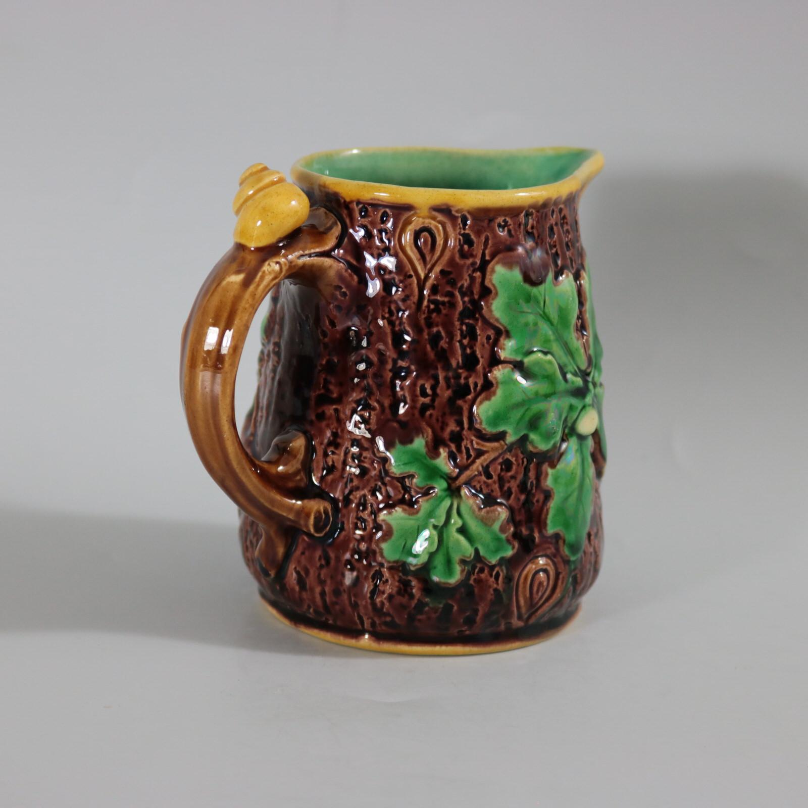 majolica jug