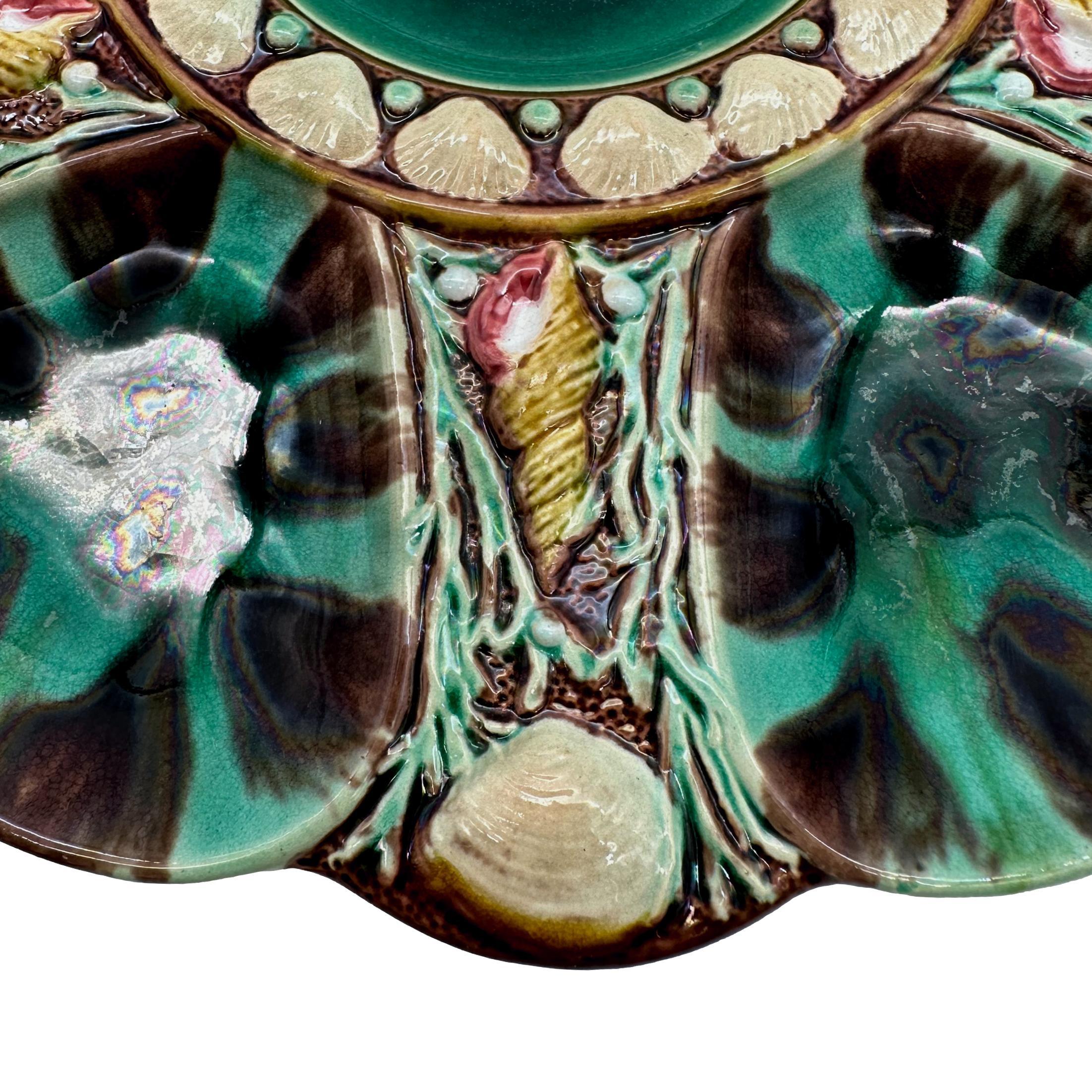 minton oyster plate