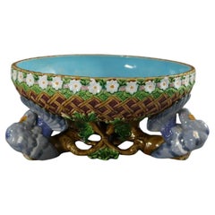 Minton Majolica Pigeon Centrepiece Bowl (bol de centre de table)