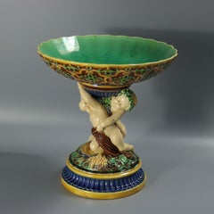 Minton Majolika-Putti-Schale