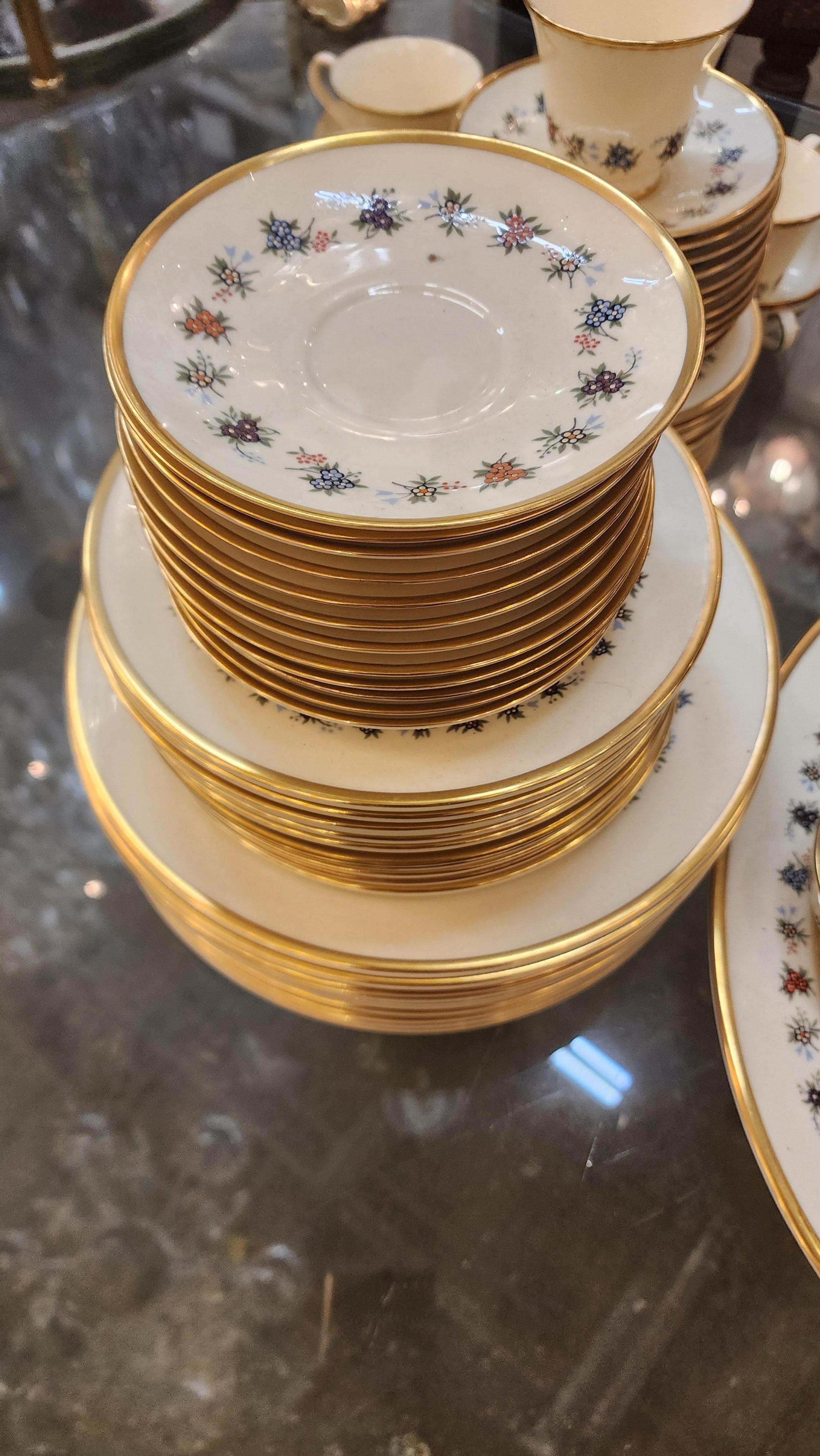 Edwardian Minton Mirabeau Bone China For Sale