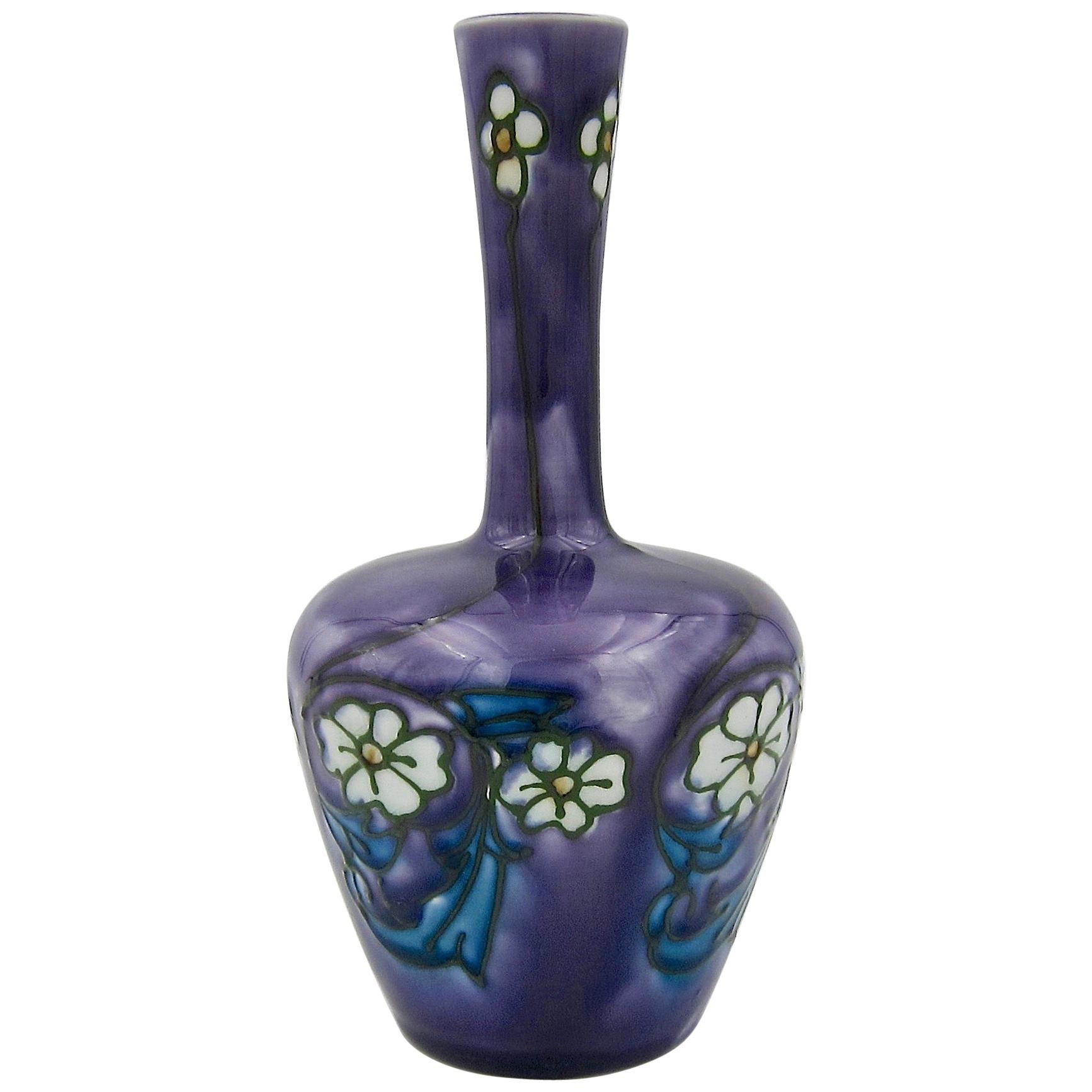 Minton Secessionist Art Nouveau Vase circa 1910