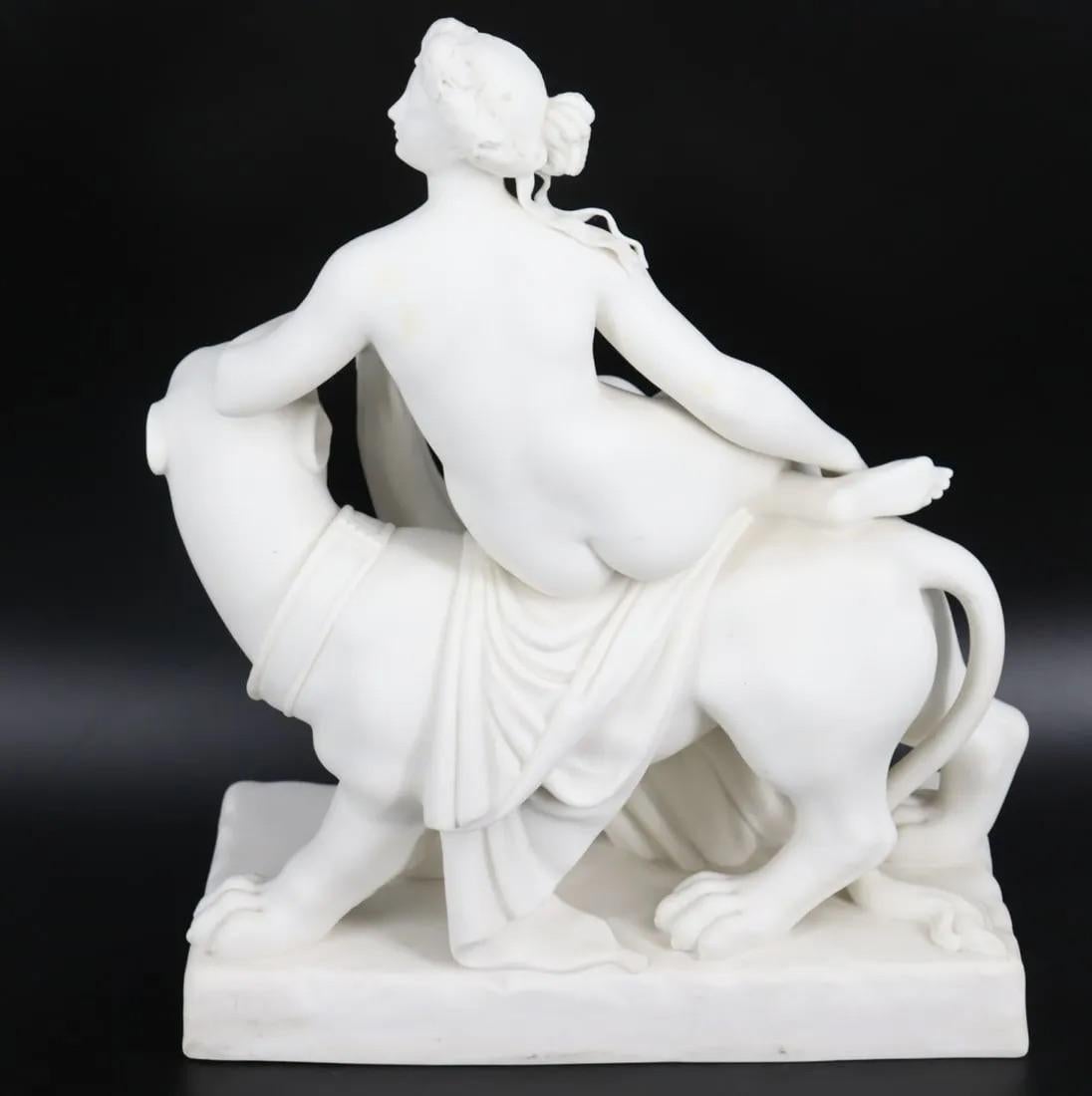 Minton Parian Porcelain Grouping In Fair Condition For Sale In Dallas, TX