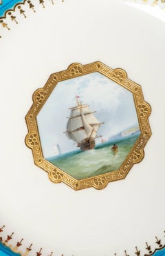 Minton Plate Design Attributed to Sir Christopher Dresser, England, circa 1890