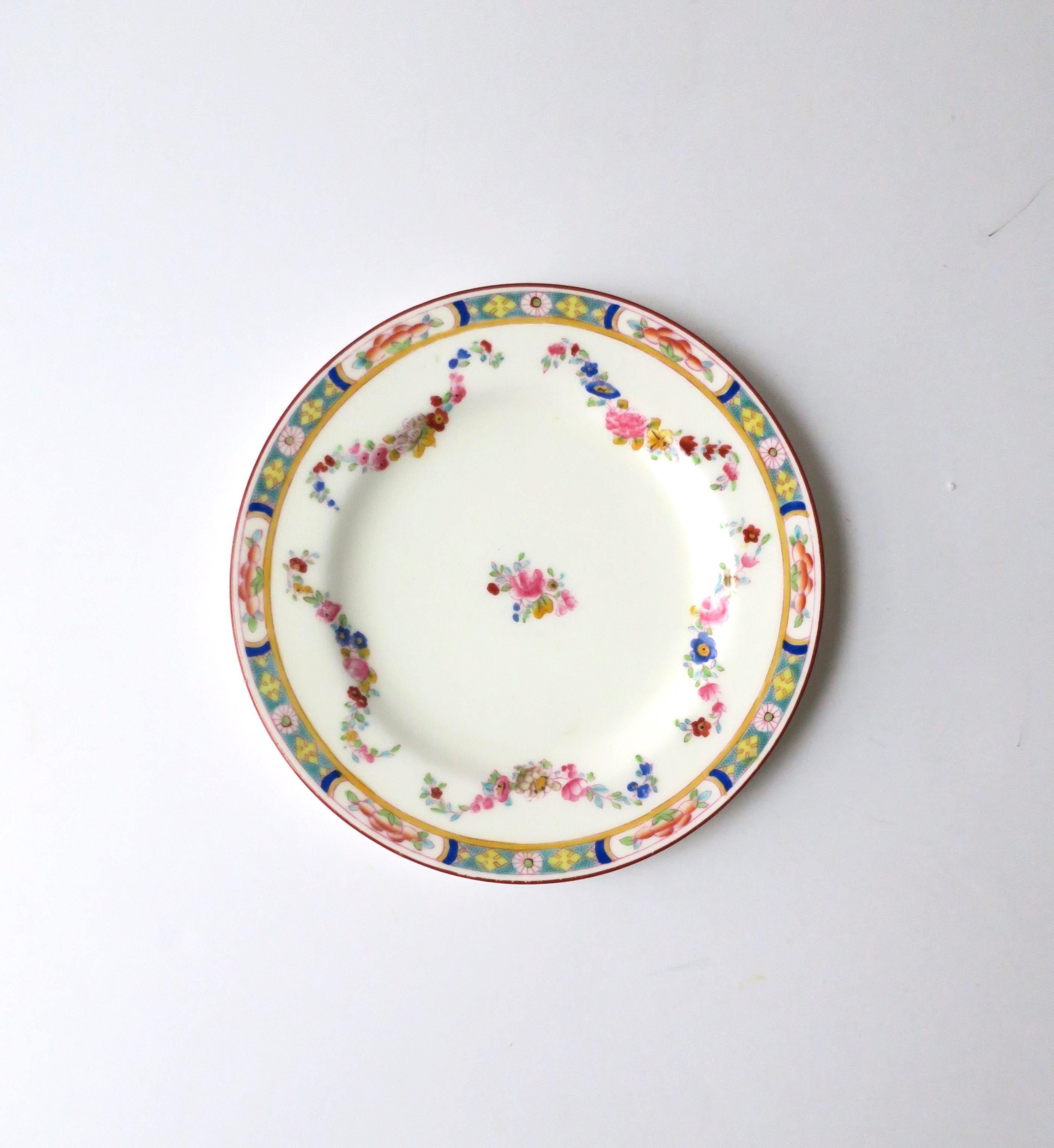 English Minton Porcelain Plates for Rhodes Bros Tacoma, Set of 4 For Sale 1