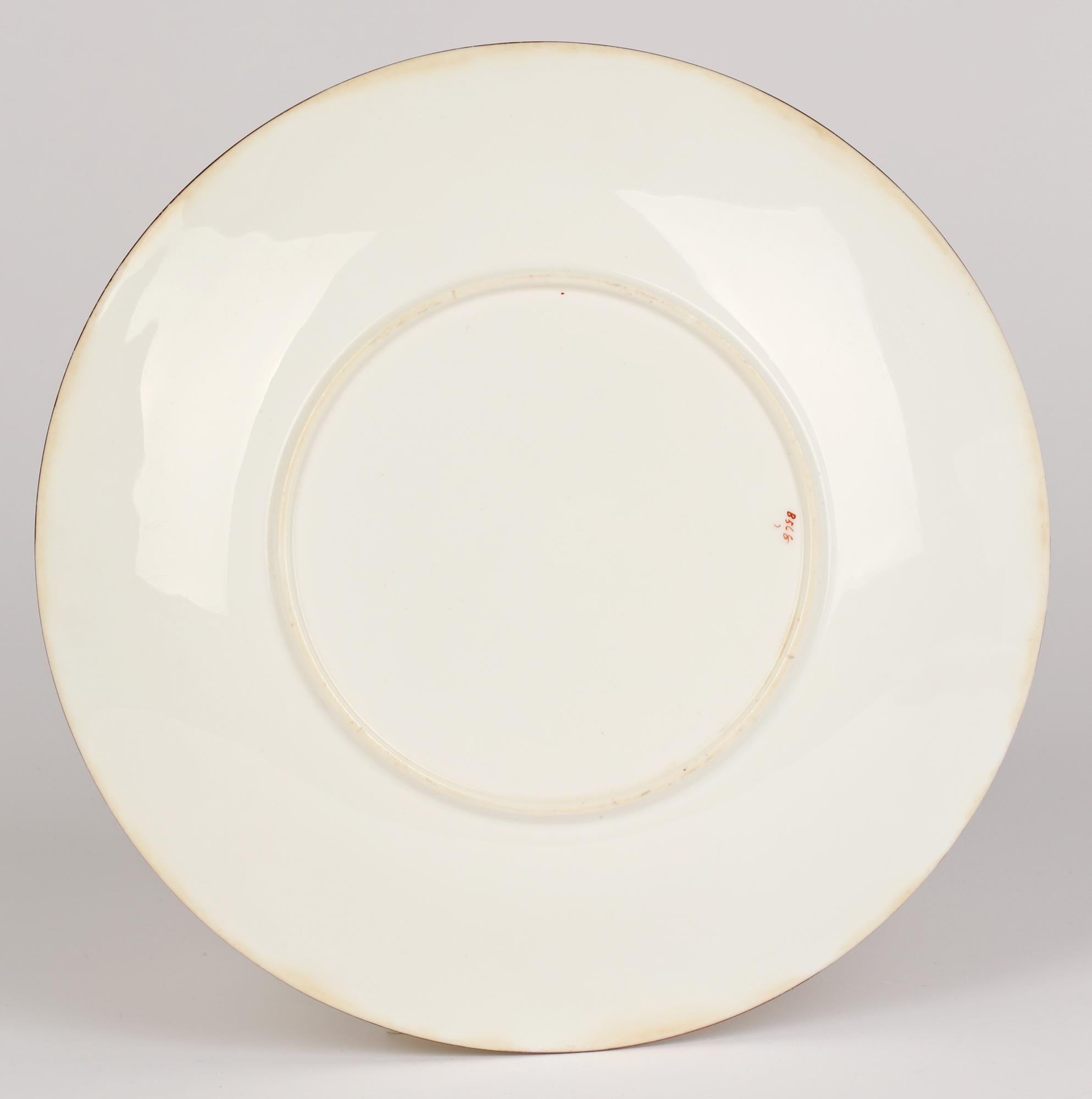 Piatto da salotto in porcellana di Minton attribuito a Christopher Dresser, 1880 in vendita 4