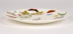 Minton Porcelain Hand-Painted Blank Cabinet Plate Signed AMB, 1890