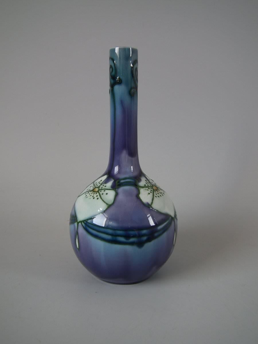 Glazed Minton Secessionist Purple No.29 Vase