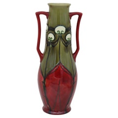 Minton Secessionist ware Art Nouveau vase