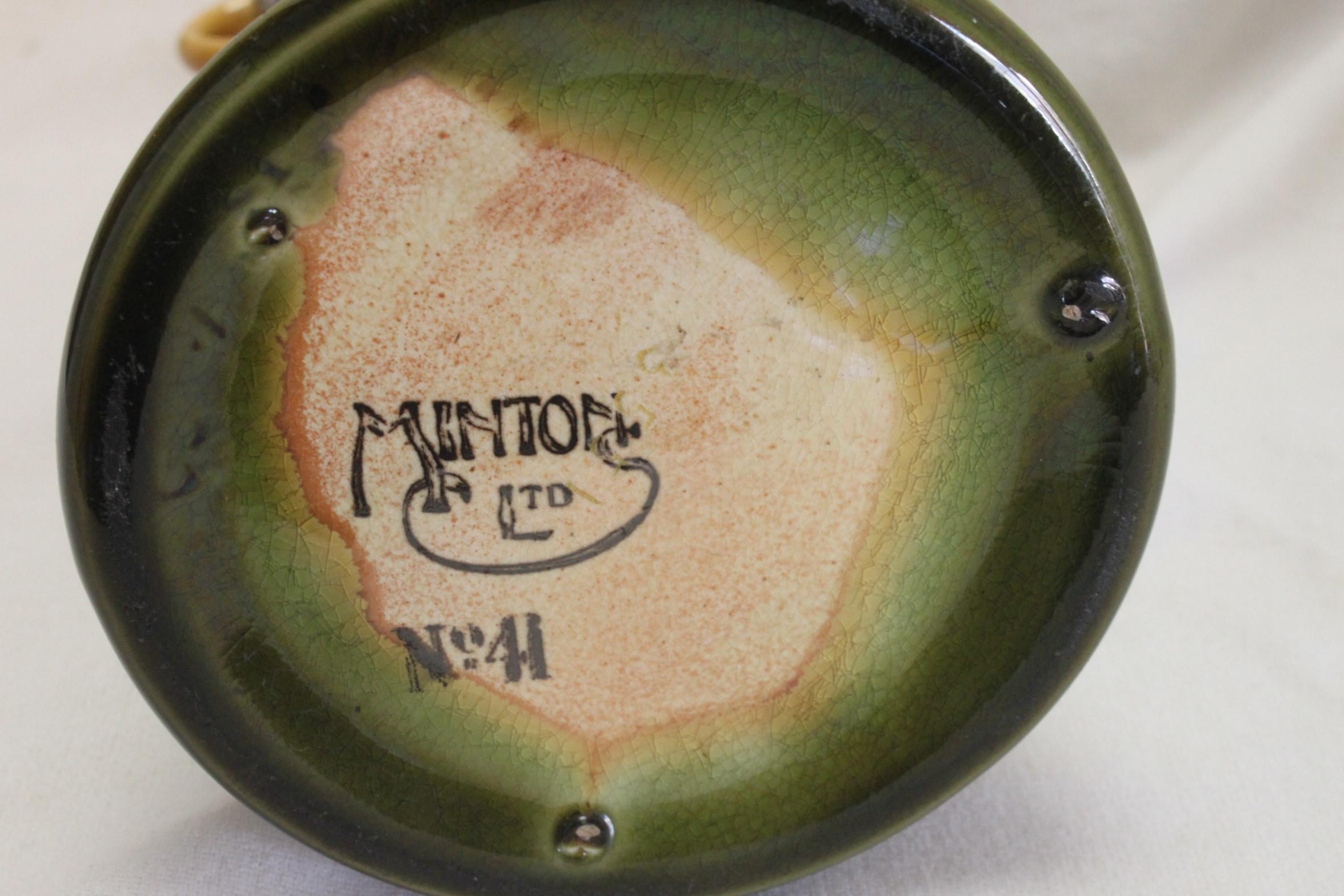 English Minton Secessionist ware vase For Sale