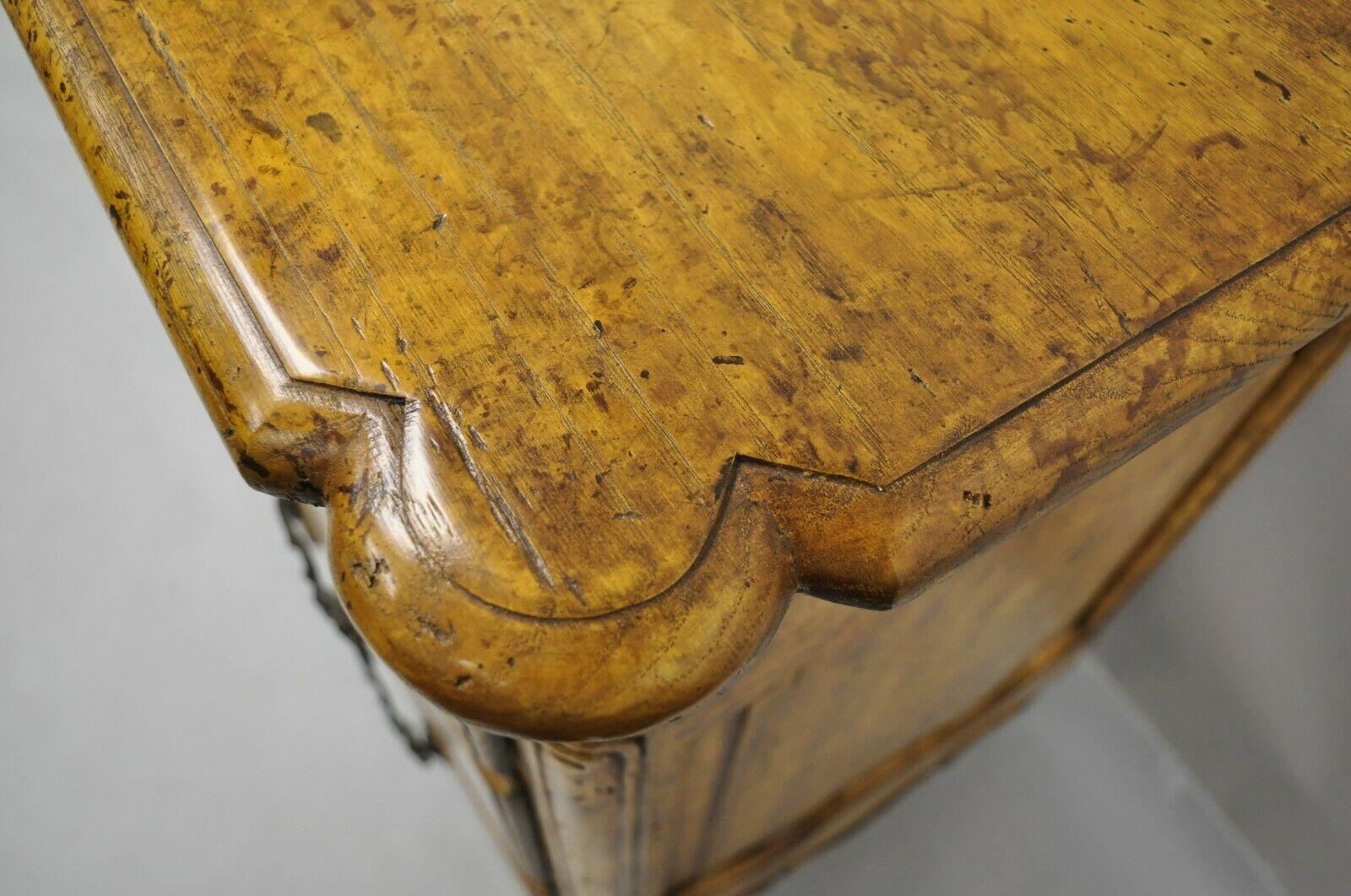 Minton Spidell 3 Drawer French Provincial Commode Bachelor Chest Dresser 2