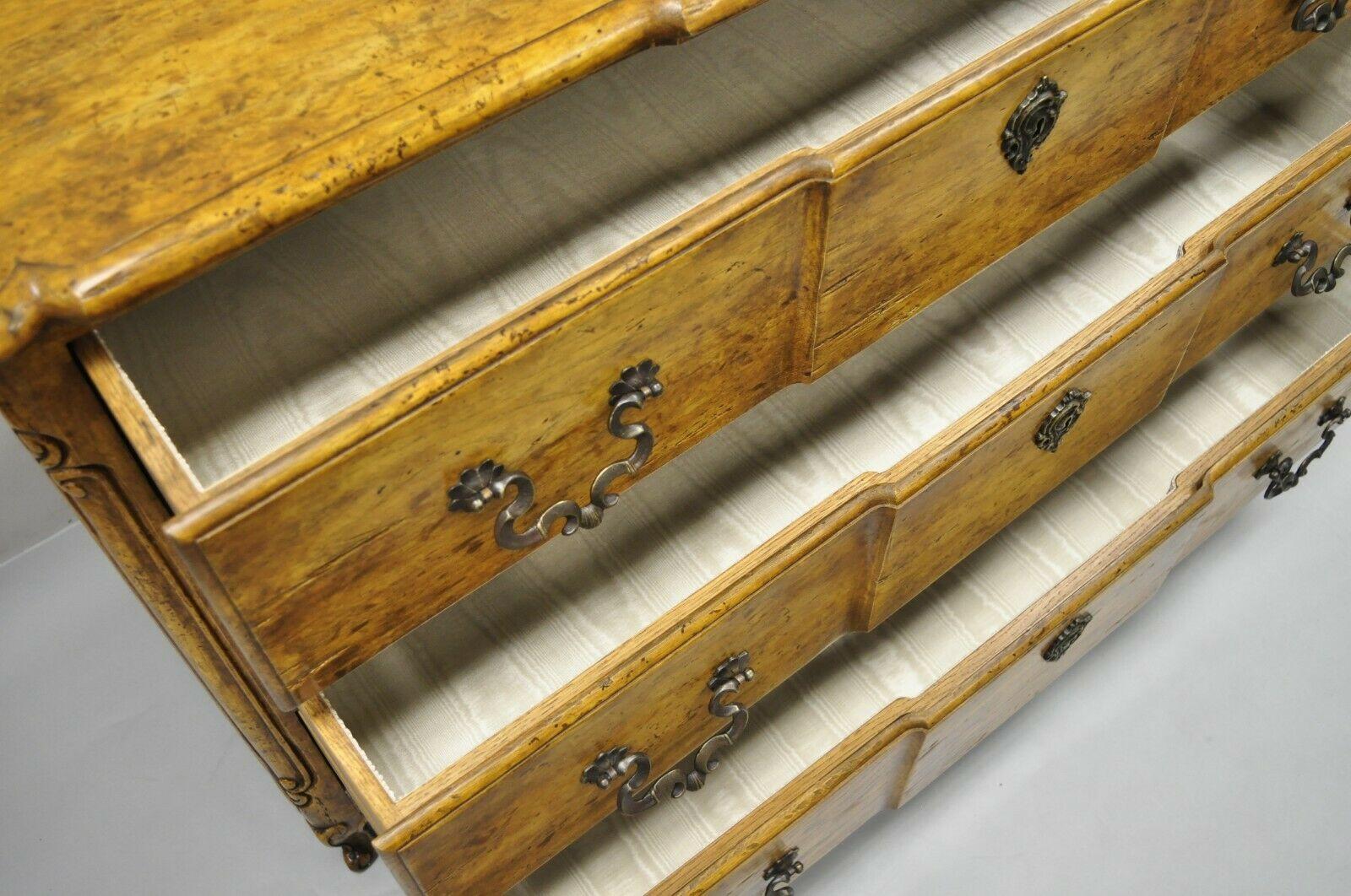 Minton Spidell 3 Drawer French Provincial Commode Bachelor Chest Dresser 4