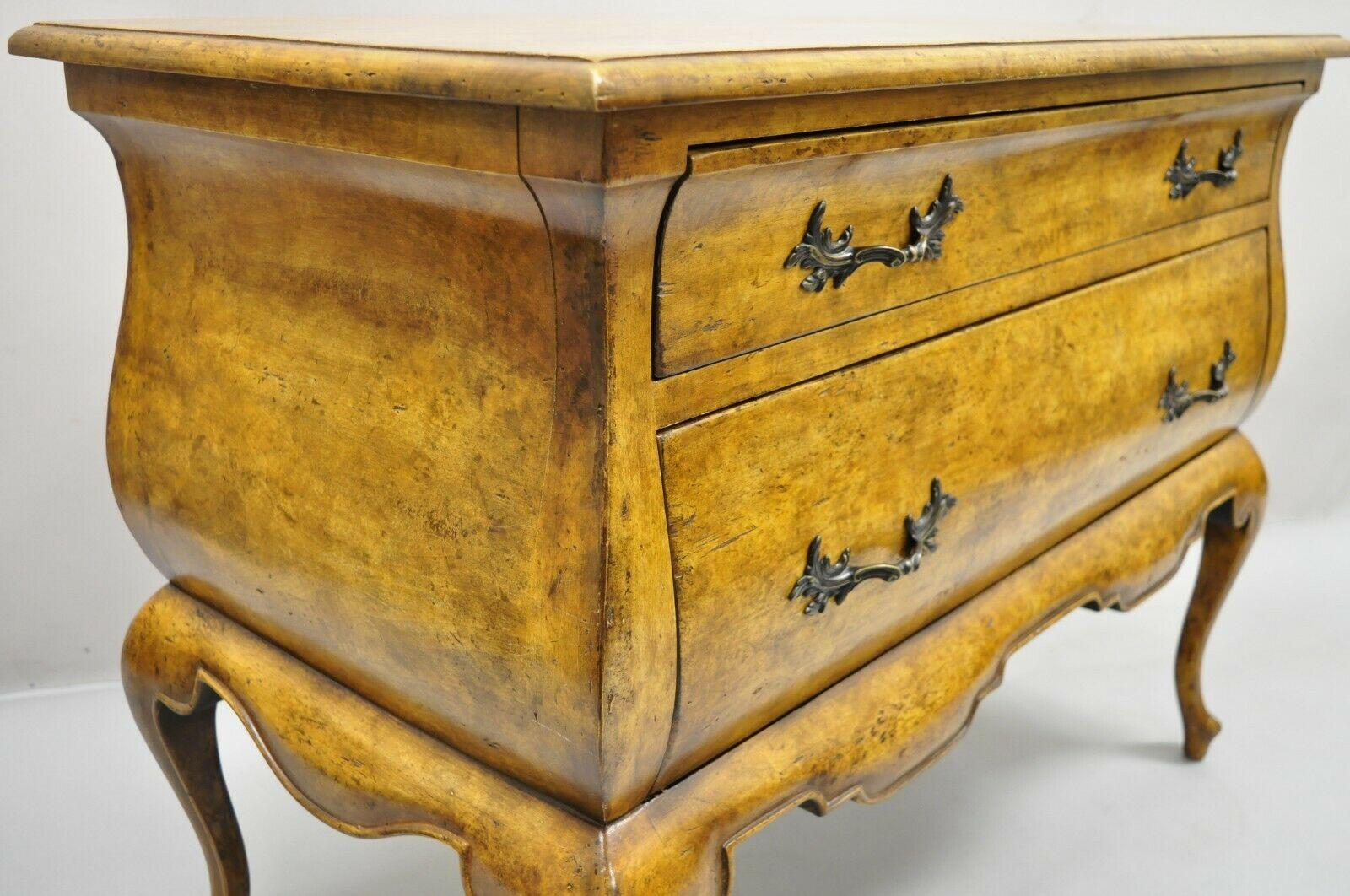 Minton Spidell French Provincial 2 Drawer Dutch Bombay Commode Chest For Sale 6
