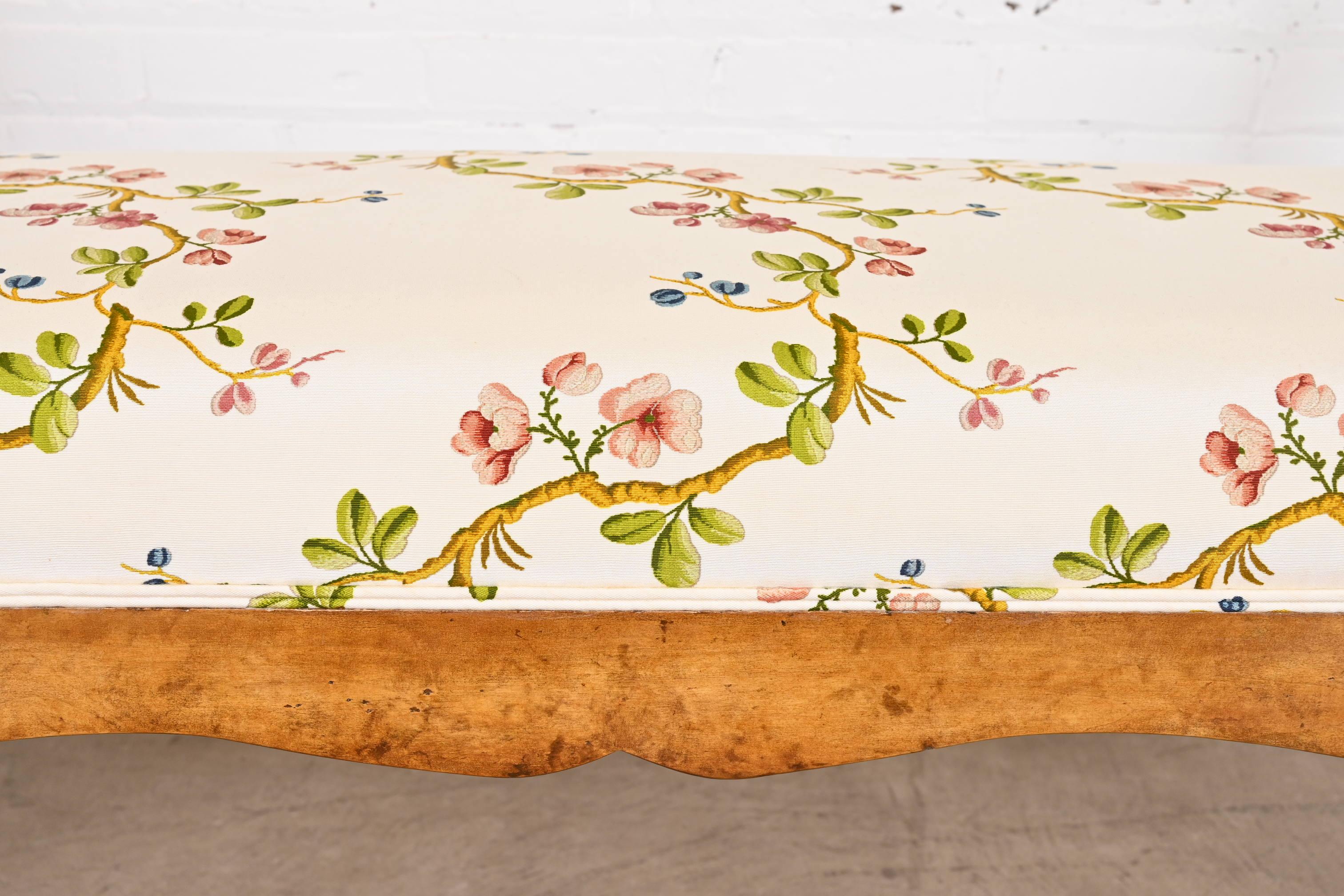 Minton Spidell French Provincial Upholstered Bench 5