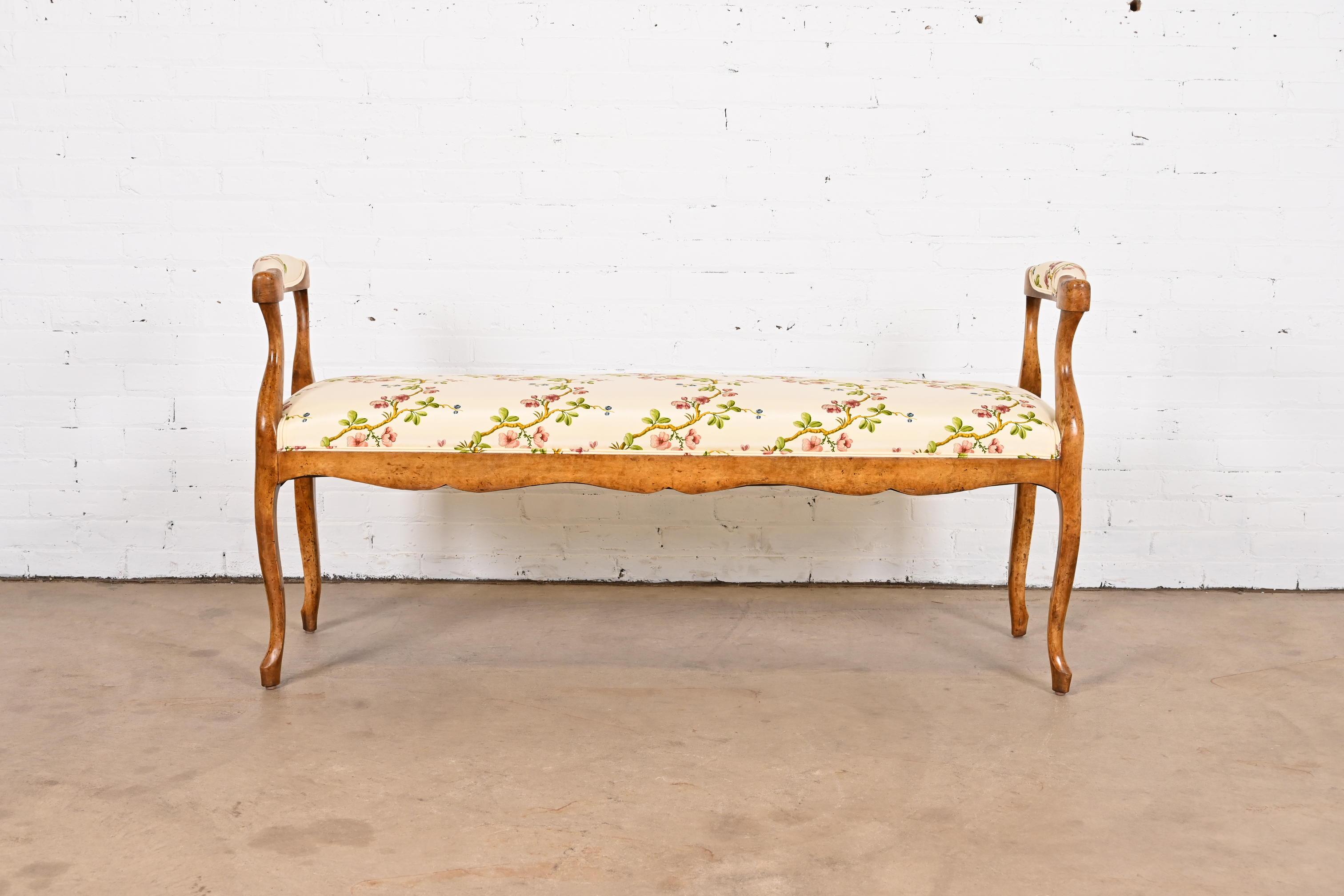 Minton Spidell French Provincial Upholstered Bench 9