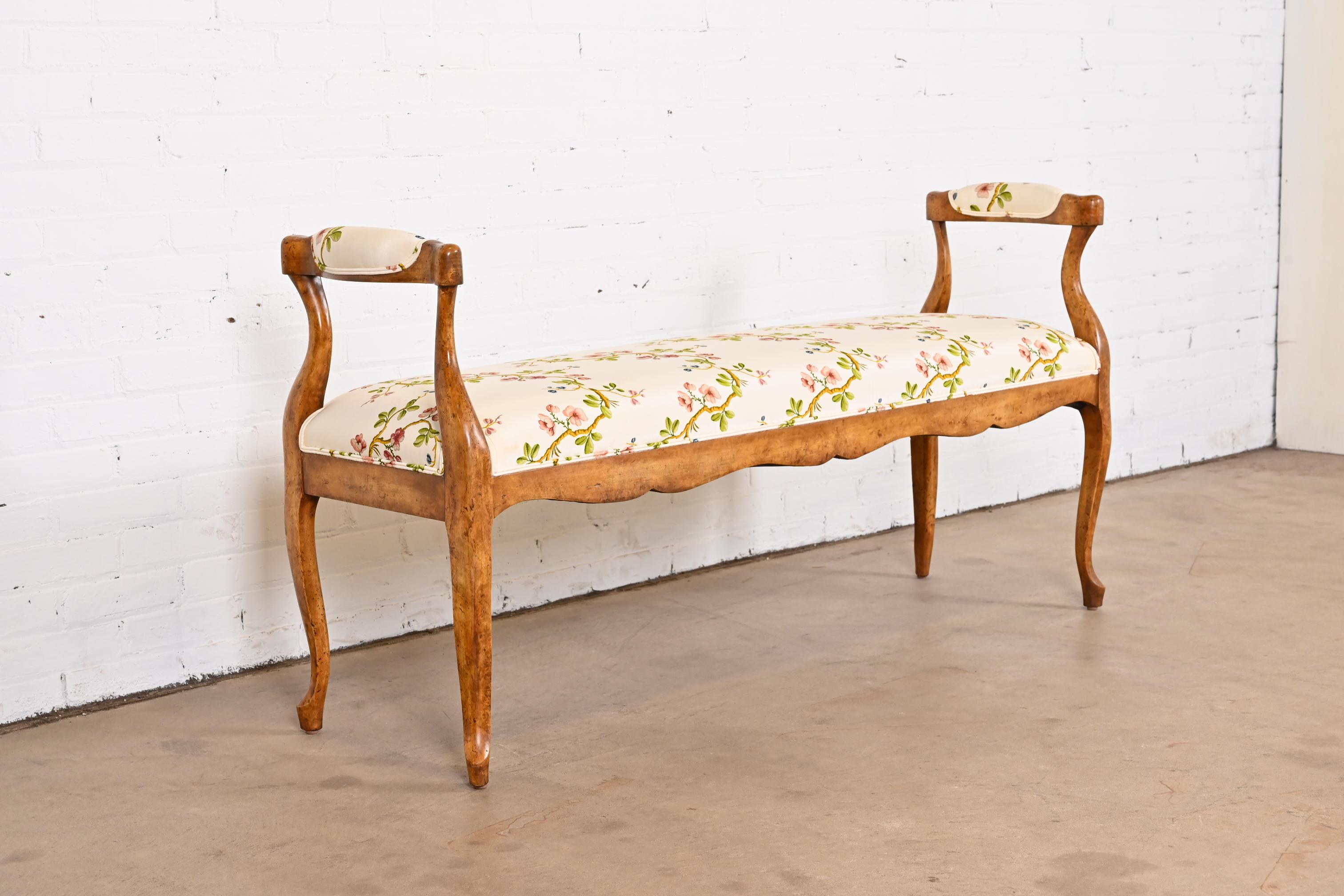 Upholstery Minton Spidell French Provincial Upholstered Bench