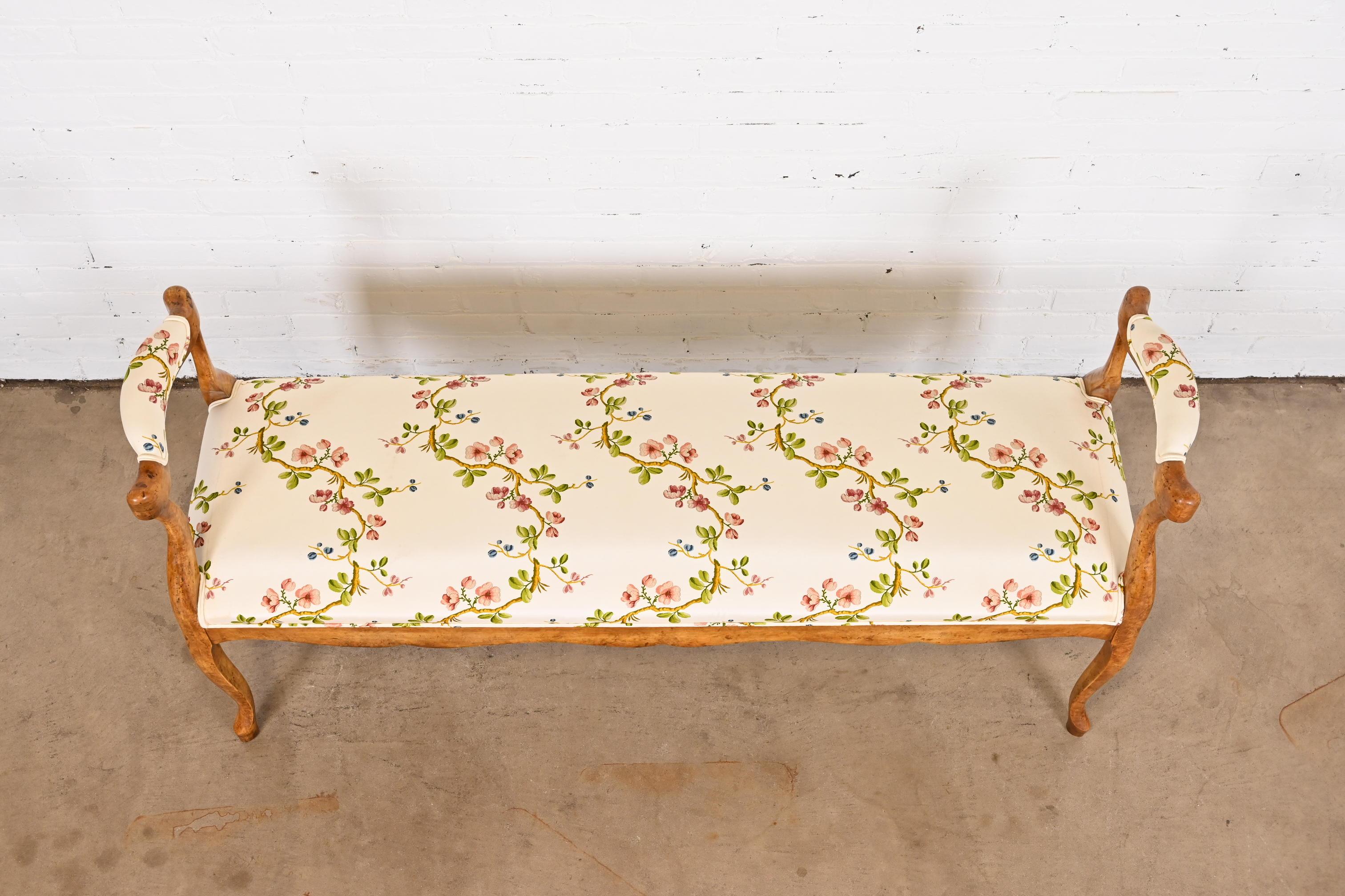 Minton Spidell French Provincial Upholstered Bench 1