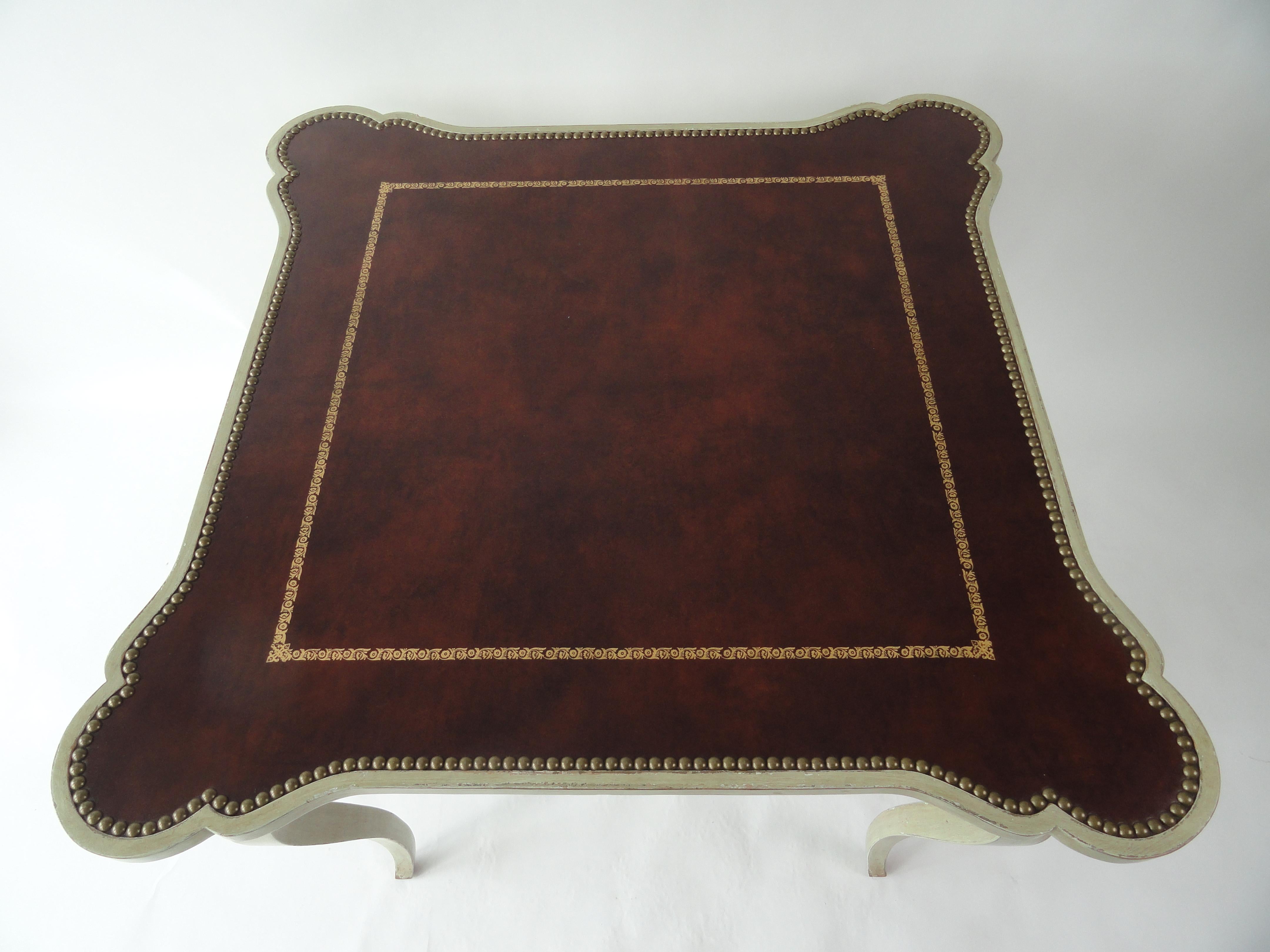 Minton-Spidell Game Table In Good Condition In West Palm Beach, FL