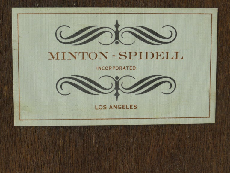 Minton-Spidell Game Table For Sale at 1stdibs