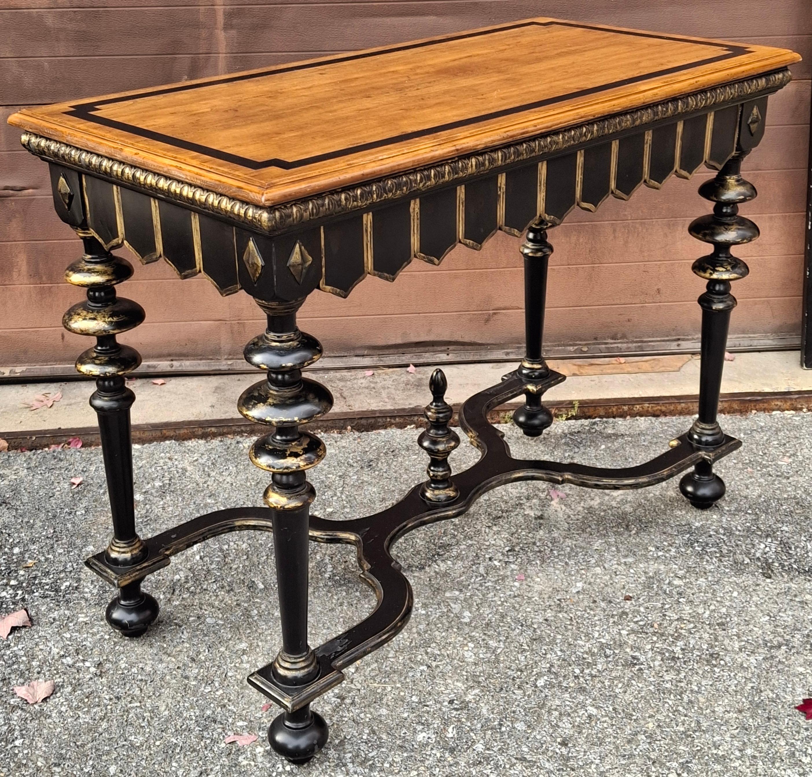 Inlay Minton-Spidell Las Palmas Collection Villanova Console Table For Sale