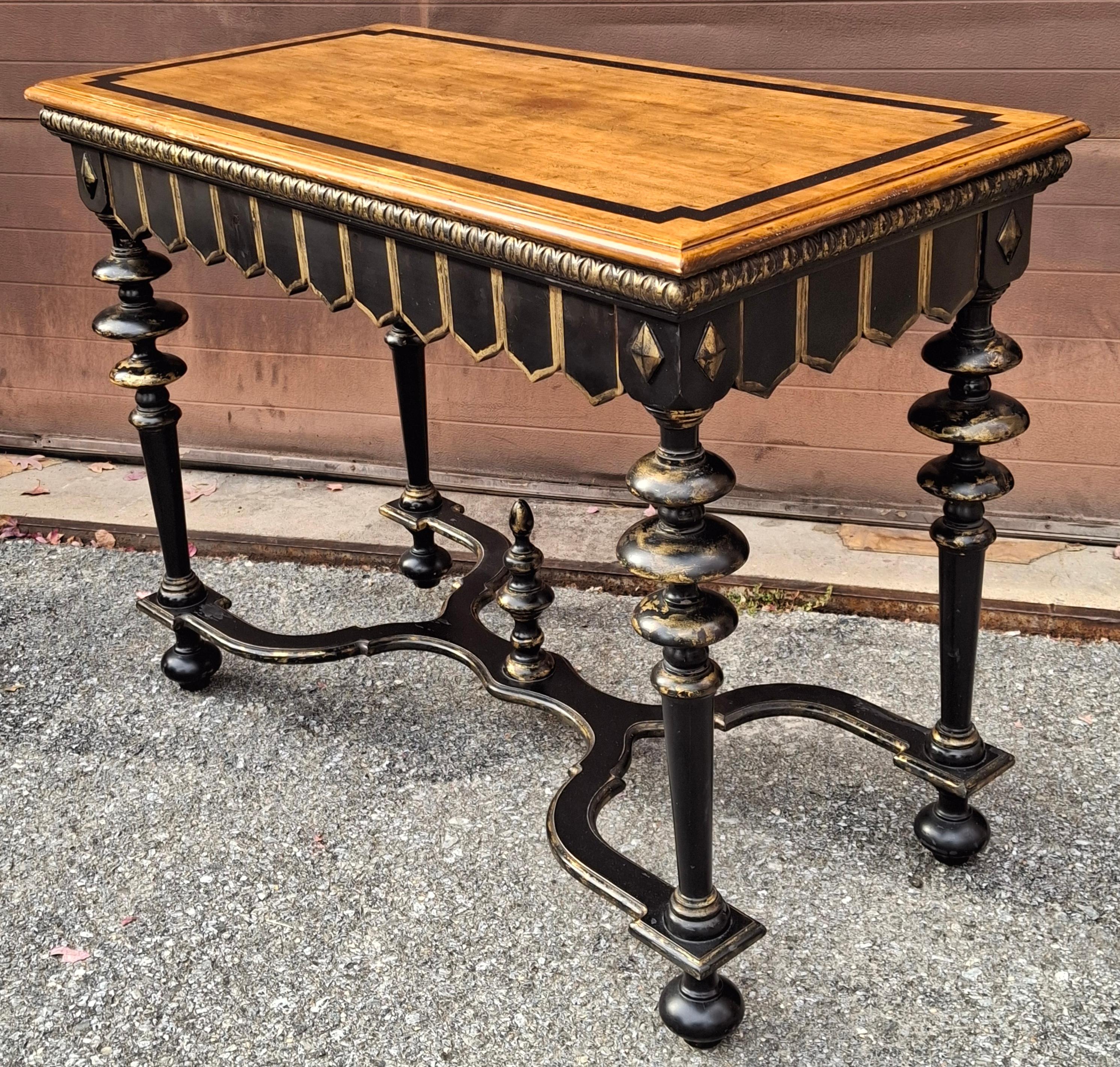 Minton-Spidell Las Palmas Collection Villanova Console Table In Fair Condition For Sale In Germantown, MD