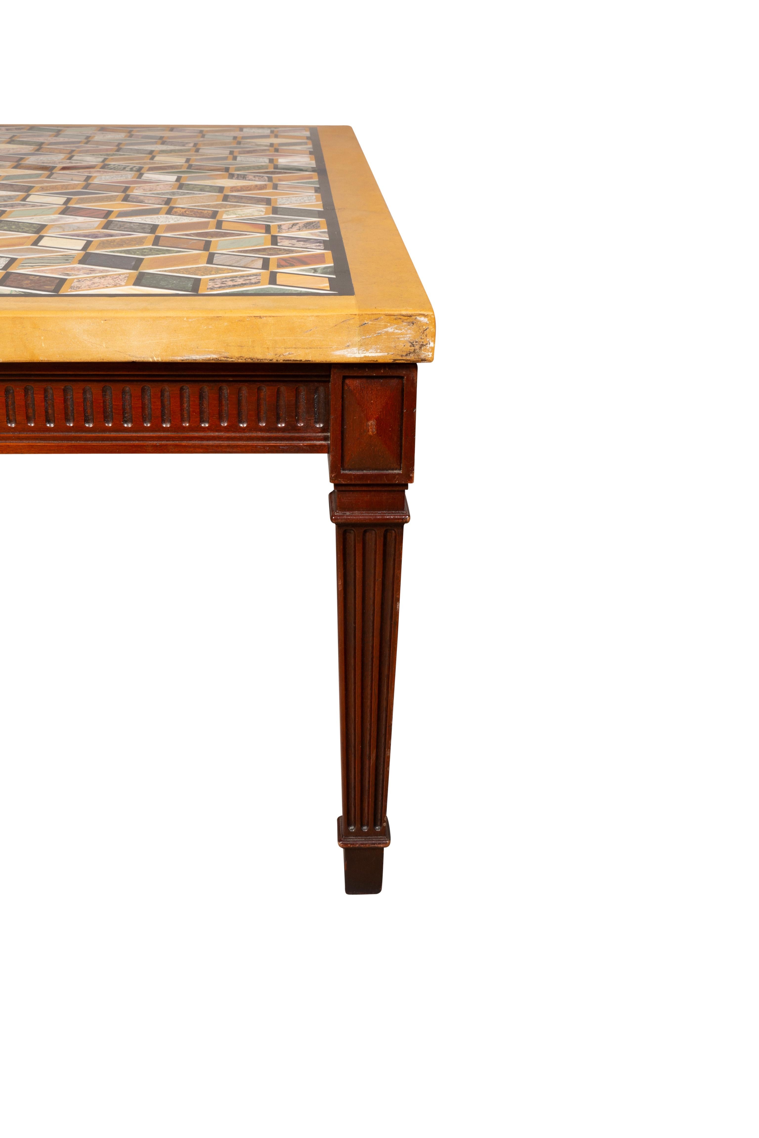 Table basse en marbre Minton-Spidell en vente 4
