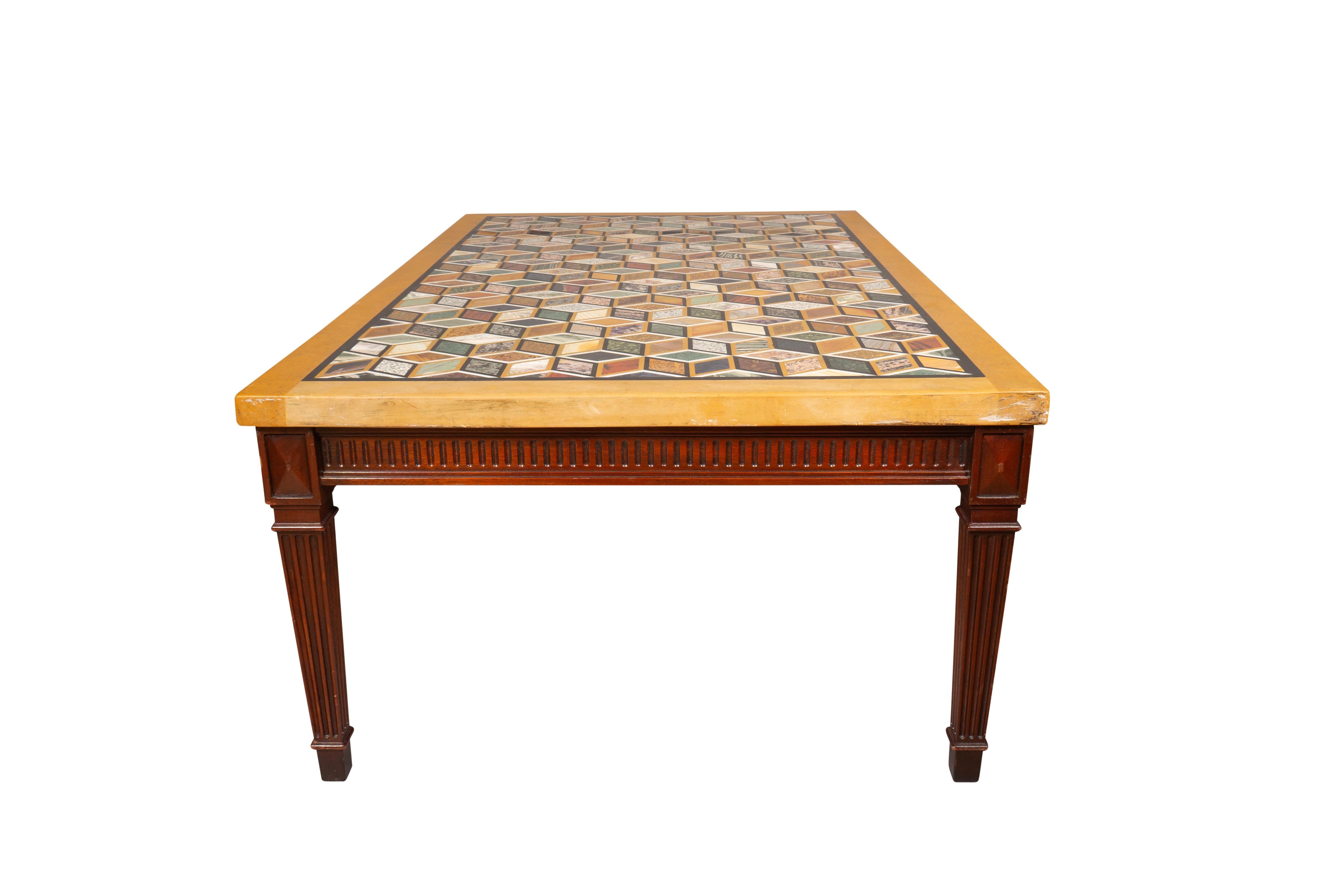Minton Spidell Marble Coffee Table For Sale 1