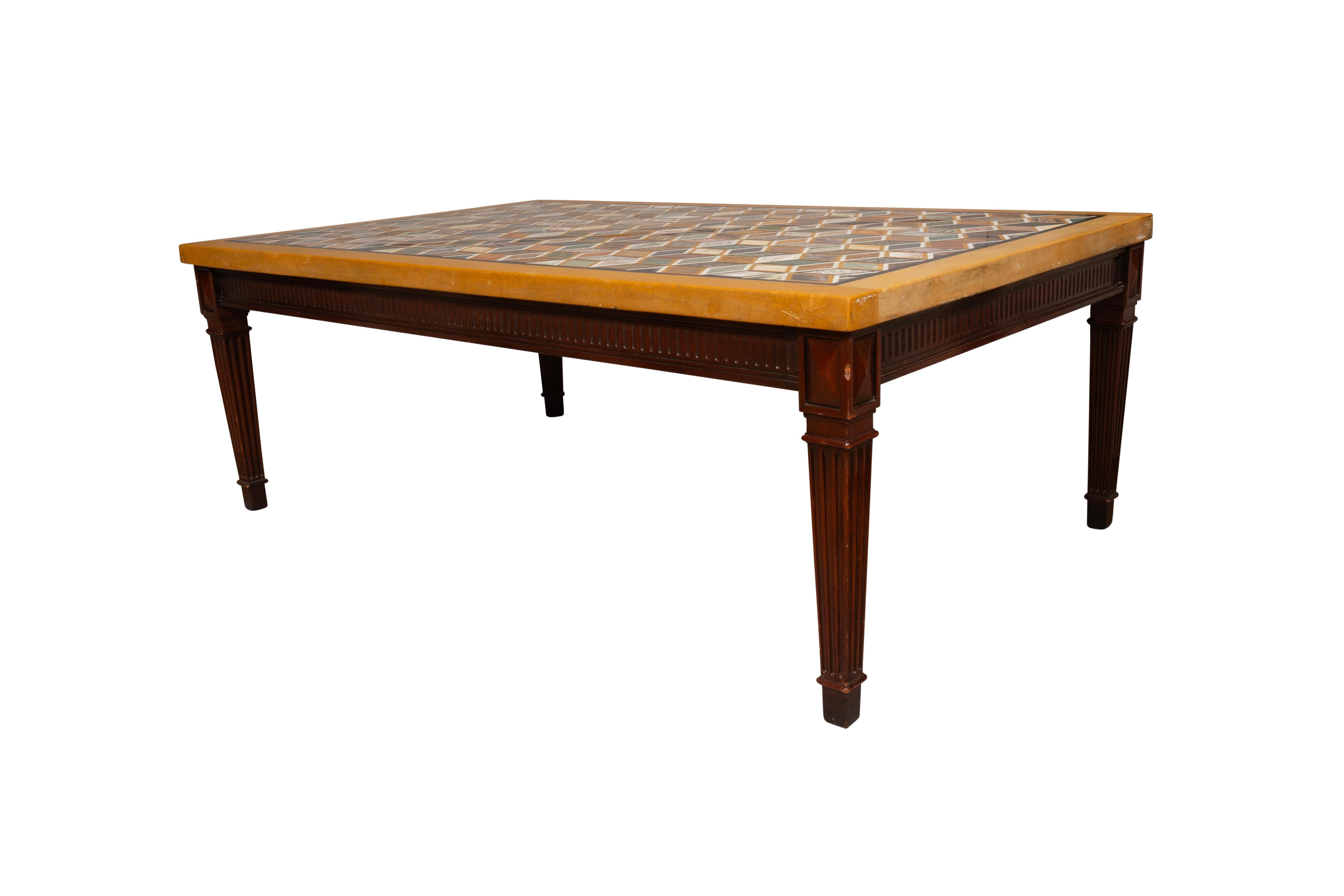 Minton Spidell Marble Coffee Table For Sale 2