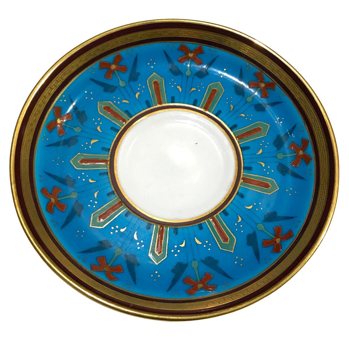 Taza de té Minton atribuida a Christopher Dresser, 1871 Movimiento estético en venta