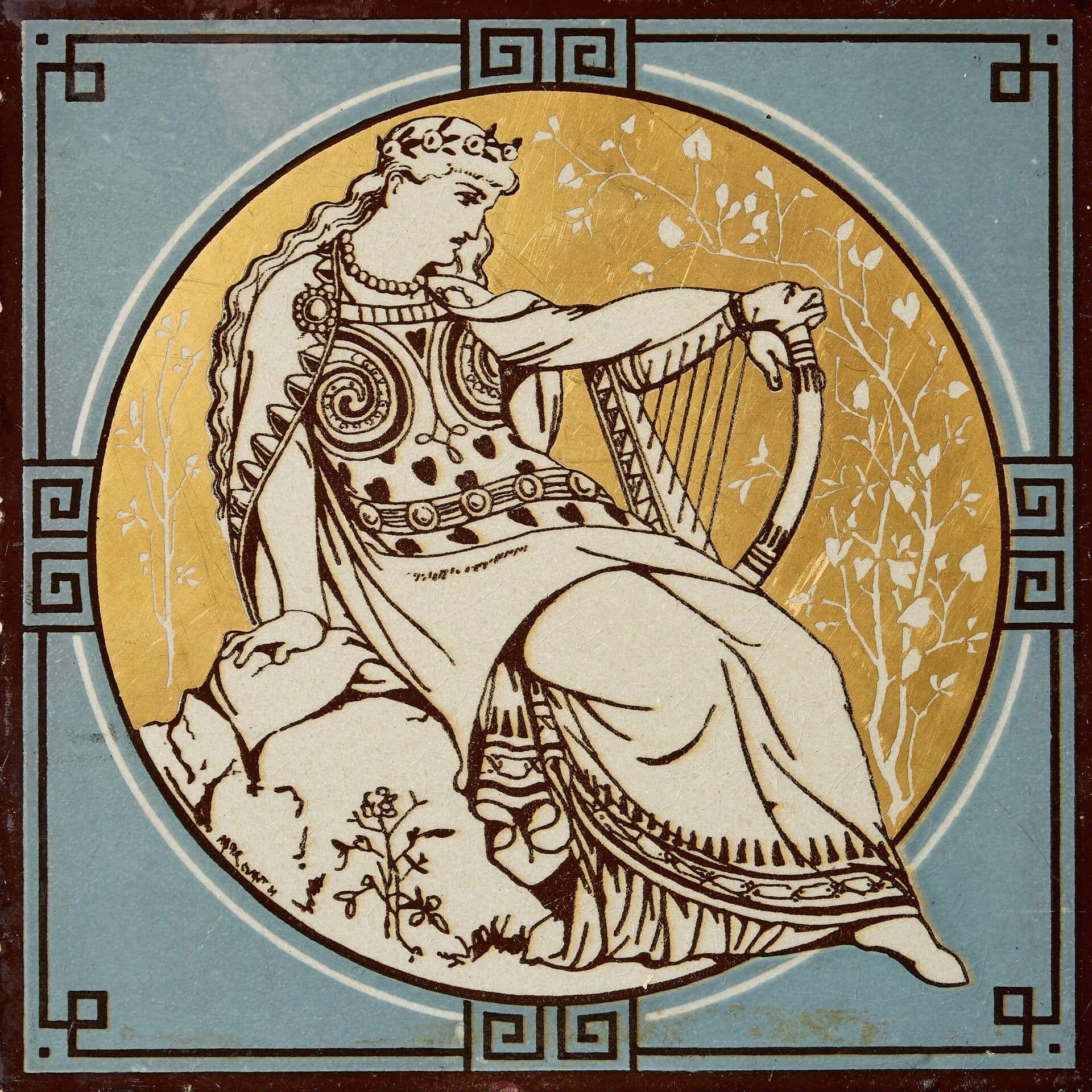 Azulejo Minton de 
