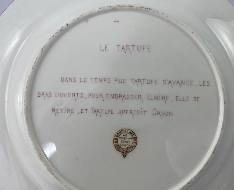 Mintons Porcelain Plate, L.E. Seiffert, c. 1880 6