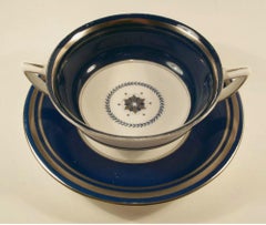 Minton - Modello Washington - Zuppiera e piattino in porcellana vintage - C.I.C. 1950