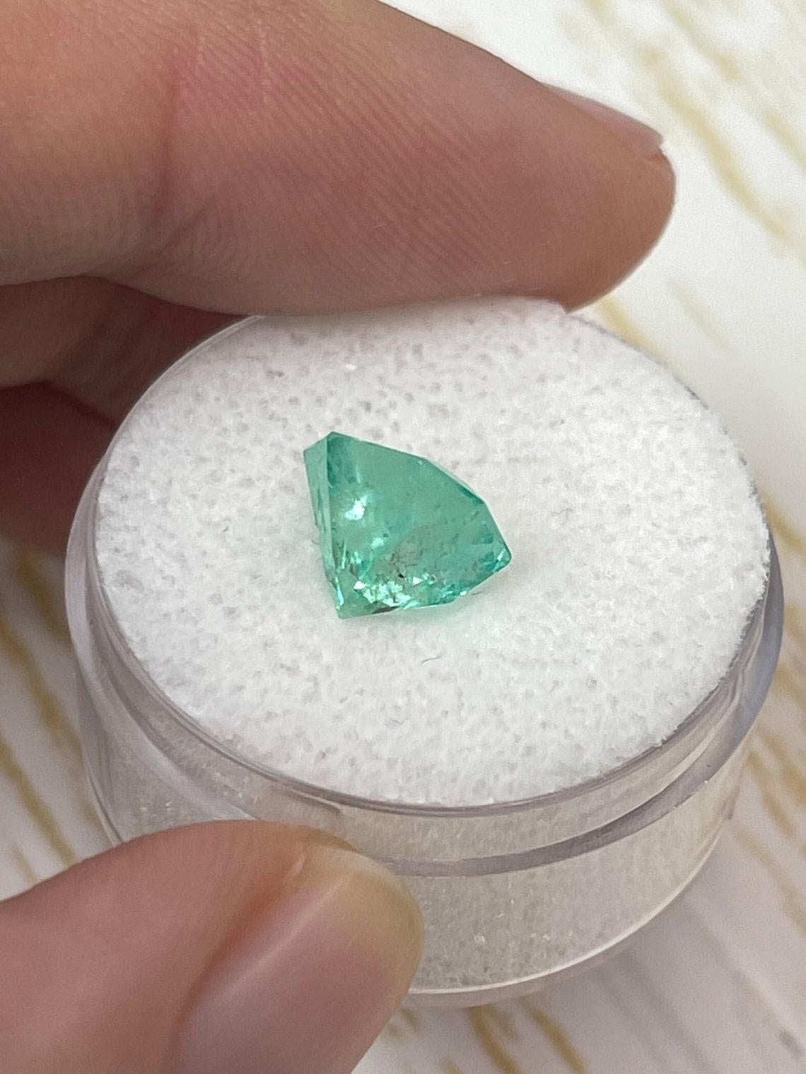da uomo o donna Smeraldo colombiano taglio Asscher Art Deco da 2,57 carati - Gemma del mese di maggio in vendita