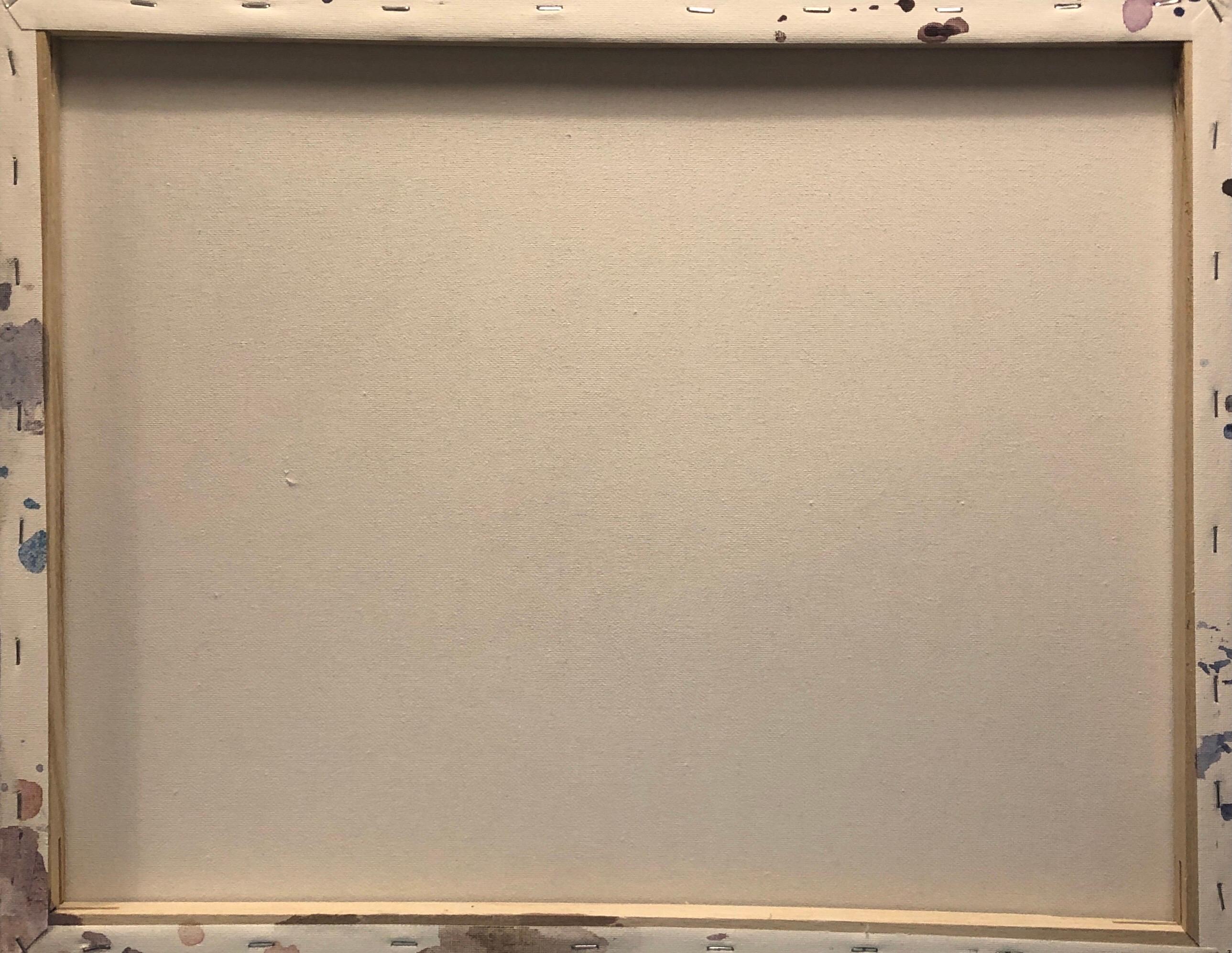 Pittura astratta colorata in acrilico Artista britannico contemporaneo in vendita 3
