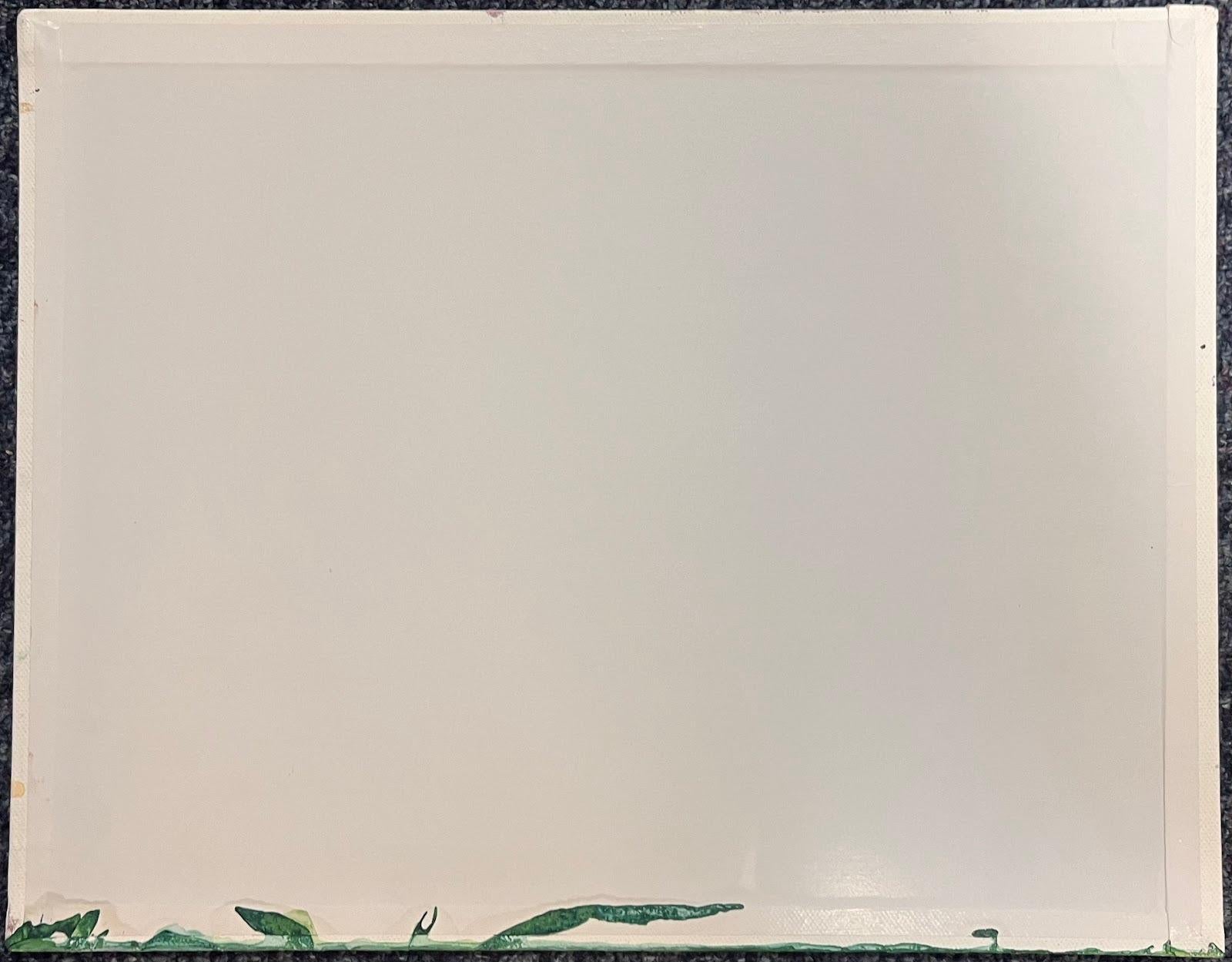 Peinture acrylique abstraite colorée Coucher de soleil contemporain sur Greenwich en vente 1