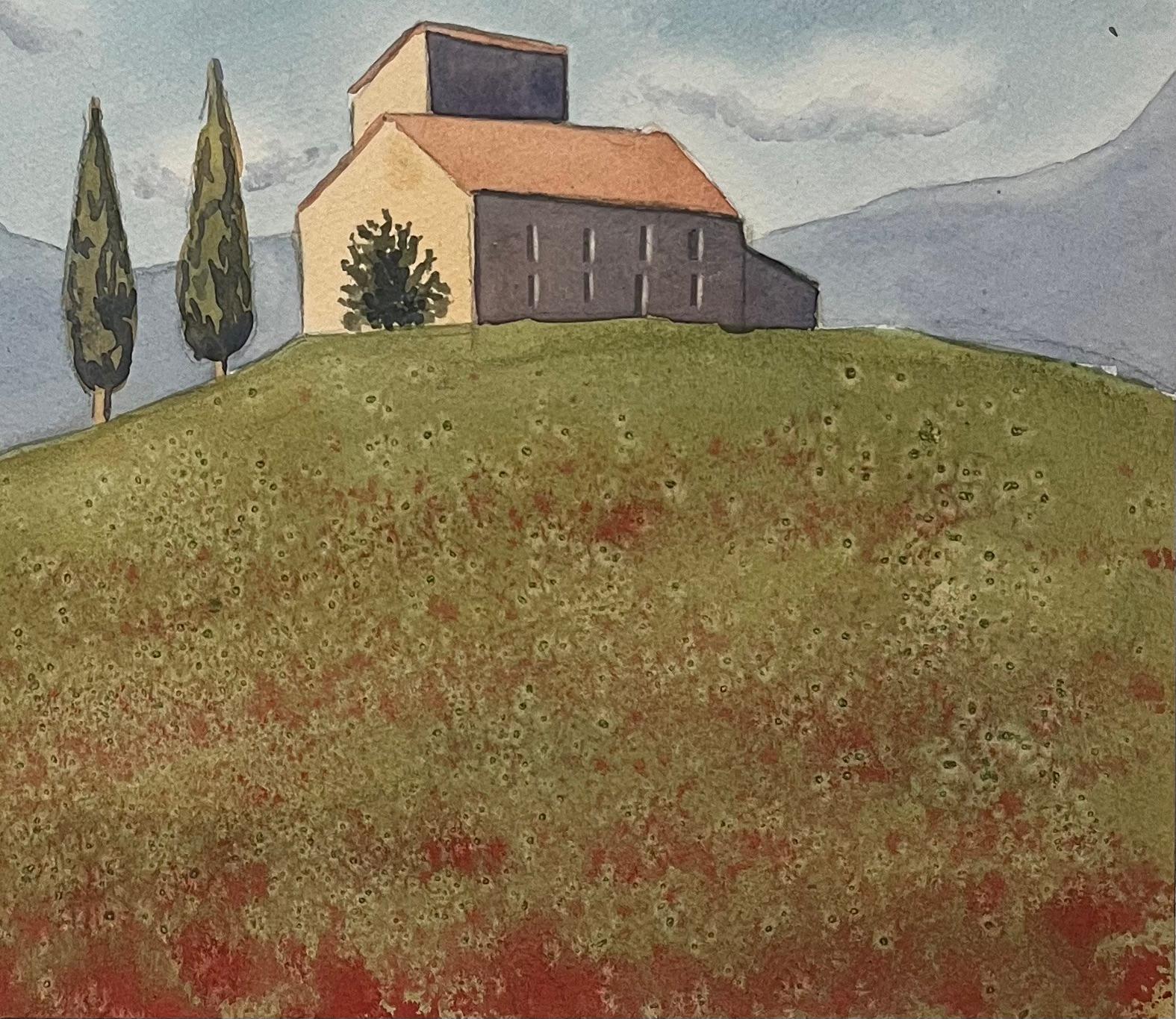 Montisi Hilltop
Signé par Minty Ramsey
Moyen d'expression : Aquarelle sur papier
Taille : 11 x 15.25 pouces
Condit : Excellent, couleurs vives, aucun dommage

Description :
